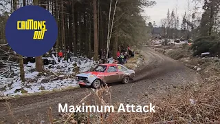 Malcolm Wilson Rally 2023 - Maximum Attack Ford Escort - Grizedale Forest