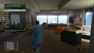 This ps4 mod menu crashed my GTA5 lol (GTA5 PS4 Story Mode Mods fun)