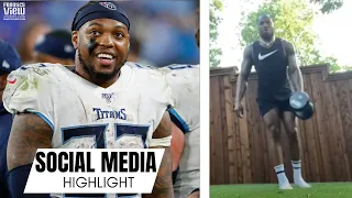 Derrick Henry Looking Monstrous in Off-Season Workouts, Malcolm Butler Sharpens with DB Drills