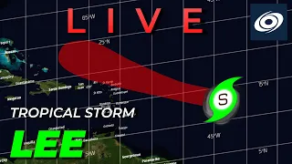 LIVE - Lee approaches the Leeward Islands, Jova rapidly intensifies