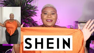 SHEIN TRY ON HAUL // TEES, TOPS, AND BLOUSES! // PLUS SIZE & CURVY // MISSJEMIMA // 3X