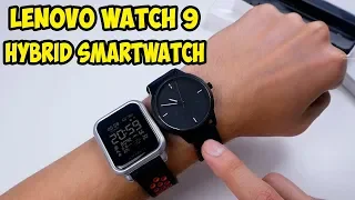 Гибридные смарт часы Lenovo Watch 9. Первые впечатления