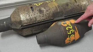 Catalytic converter thefts on the rise, police work on ways to catch those responsible