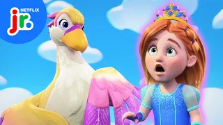 Mountain Chase for the Crystal Key! 🔑 Princess Power | Netflix Jr