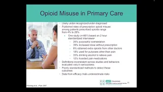 Module 8 Opioids for Pain Understanding and Mitigating Risks