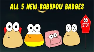 UPDATE - How To Find ALL 5 NEW BABYPOU BADGES in Find The BabyPou