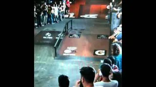 Nyjah Houston Tampa Pro Silver Trucks Best trick 2013 Winning trick