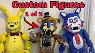 FNAF CUSTOM Figures Review (1 OF 1)