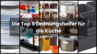 ORDNUNG KÜCHE: Die Top 5 Ordnungshelfer für die Küche 🤑