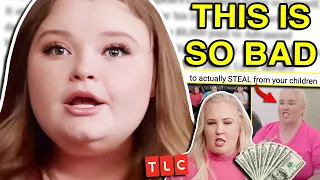 HONEY BOO BOO MOM EXPOSED (she spent all her money)