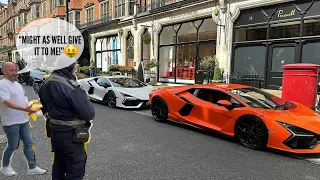 4x Lamborghini Revuelto Owners SLAMMED with London's Most EXPENSIVE PARKING TICKETS!!