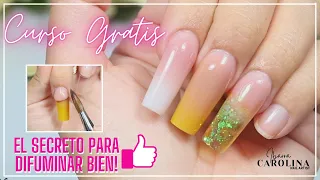 Como Hacer el BABY BOOMER, EFECTO OMBRÉ y DIFUMINADOS en las Uñas BIEN EXPLICADO| CLASE #11 Curso