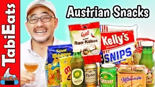Trying Austrian Snacks and Treats (TASTE TEST)