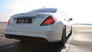 2014 Mercedes-Benz S63 AMG in ACTION - Revs & Accelerations!