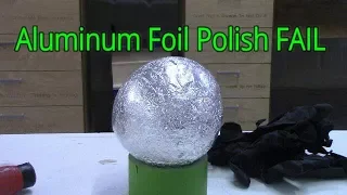 Japanese Aluminum Foil Ball Challenge / FAIL