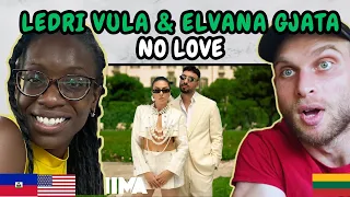 REACTION TO Ledri Vula & Elvana Gjata - NO LOVE (Music Video) | FIRST TIME HEARING NO LOVE