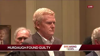 Guilty verdict read in Alex Murdaugh Trial