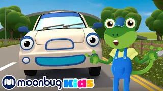 GECKO'S GARAGE | Evie The Electric Car Song | Song Compilation | Nursery Rhymes & Kids Songs