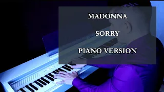 Madonna - Sorry (Piano Version)