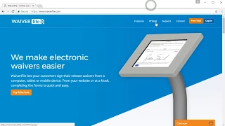 How to Setup Electronic Waiver Forms with Waiver File