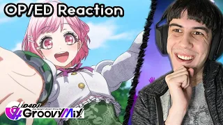 Dancing and Vibing! - D4DJ All Mix | Opening & Ending (Reaction/Review)