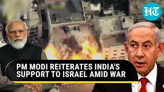 India Pledges 'Firm Support' To Israel In War Against Hamas; Netanyahu Briefs PM Modi On Situation