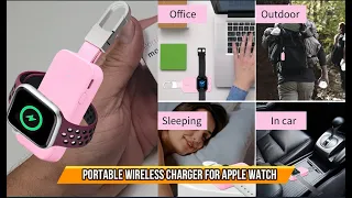 Portable Wireless Charger for Apple Watch