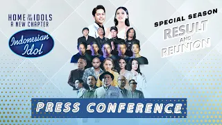 PRESS CONFERENCE  INDONESIAN IDOL SPECIAL SEASON - RESULT AND REUNION