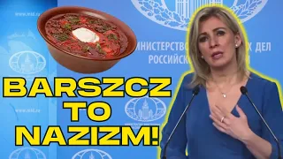 MSZ Rosji ZASKAKUJE! Barszcz UKRAIŃSKI to przejaw EKSTREMIZMU?