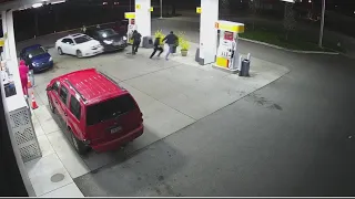 Women intentionally slams into vehicles at Van Buren Township gas station