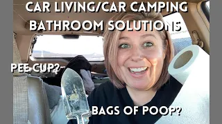 8 Bathroom Solutions for Car Living/Car Camping