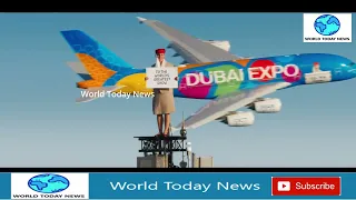 We did it again | Emirates ‘Still on Burj Khalifa’ .. here is the video ..!#WTN #WORLDTODAYNEWS