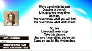 Ruth Lorenzo "Dancing In The Rain" (Official Eurovision 2014 - Spain) Con Letra