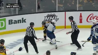 NHL Fight - Jets @ Bruins - Harkins vs Clifton - 22/01/2022