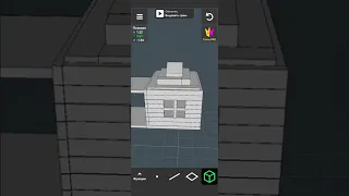 деревенский дом 3D