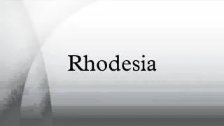 Rhodesia