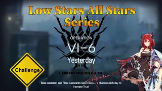 Arknights VI-6 Challenge Mode Guide Low Stars All Stars