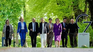 Treffen der G7-Außenminister:innen auf Schloss Weißenhaus in Schleswig-Holstein