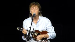 PAUL McCARTNEY "Something" 7/8/16  Milwaukee, WI