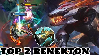 Wild Rift Renekton - Top 2 Renekton Gameplay Rank Challenger