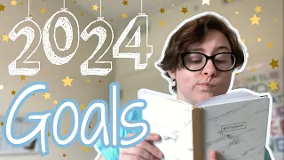 CHATTY 2024 READING & CHANNEL GOALS! 🎉🥂