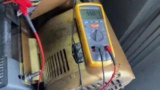 Using the FLUKE 1507 to Identify a bad motor.