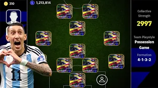 WORLD CUP SQUAD!! ( POTW ) 😱😱 EFOOTBALL 2024 MOBILE
