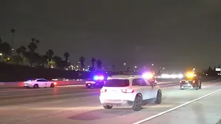 Two shootings reported hours apart on 605 Freeway