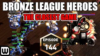 BRONZE LEAGUE HEROES #144 | The Closest Game in Starcraft History - Yoda vs IamNegan