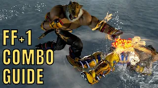 King FF+1/JAGUAR HOOK Combos Tutorial - Tekken 7 - Subscribe for more guide videos :)