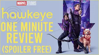 1 Minute Hawkeye Review (Spoiler Free!) #shorts