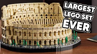 Official Images! Huge LEGO Colosseum Set with 9,000+ Pieces