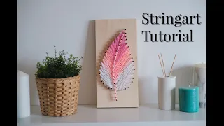 How to make string art | Tutorial for beginner