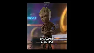 Você sabia que a dança do Baby Groot em "Guardiões da Galáxia 2"...